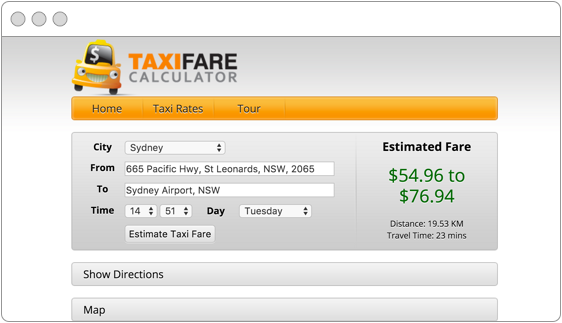 Taxi Fare Calculator